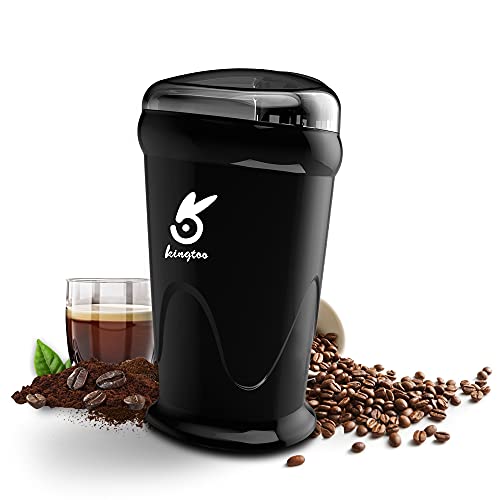 Portable Electric Coffee Grinder with Stainless Steel Blade