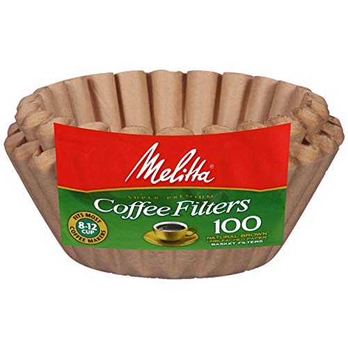 Melitta Natural Brown Coffee Filters - 100 Pack