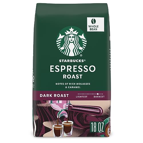 Starbucks Espresso Dark Roast Whole Bean Coffee - 18oz