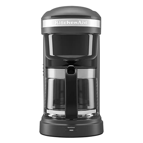 Matte Grey KitchenAid Coffee Maker, 12 Cup