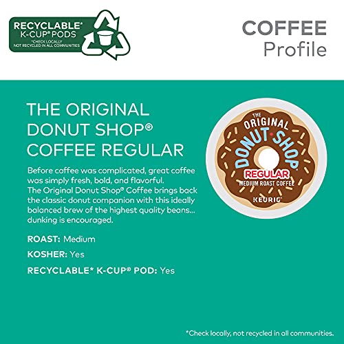 Donut Shop Regular, Keurig K-Cup Pods, 24 Count