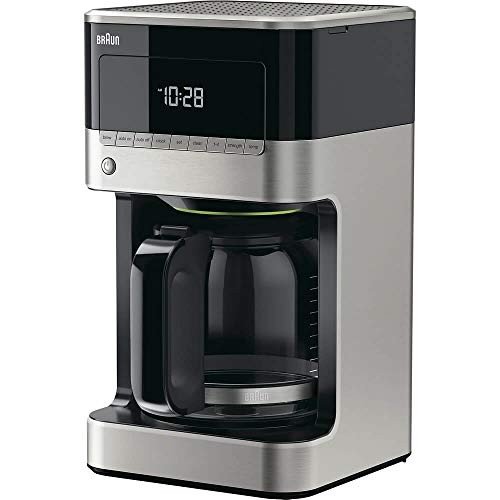 12-Cup Black Braun Brew Sense Coffee Maker