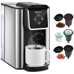 Mecity 3-in-1 Single Serve Coffee Maker