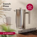 Mueller Double Insulated Stainless Steel French Press