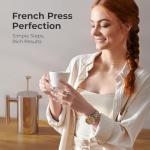 Mueller French Press Stainless Steel Coffee Maker