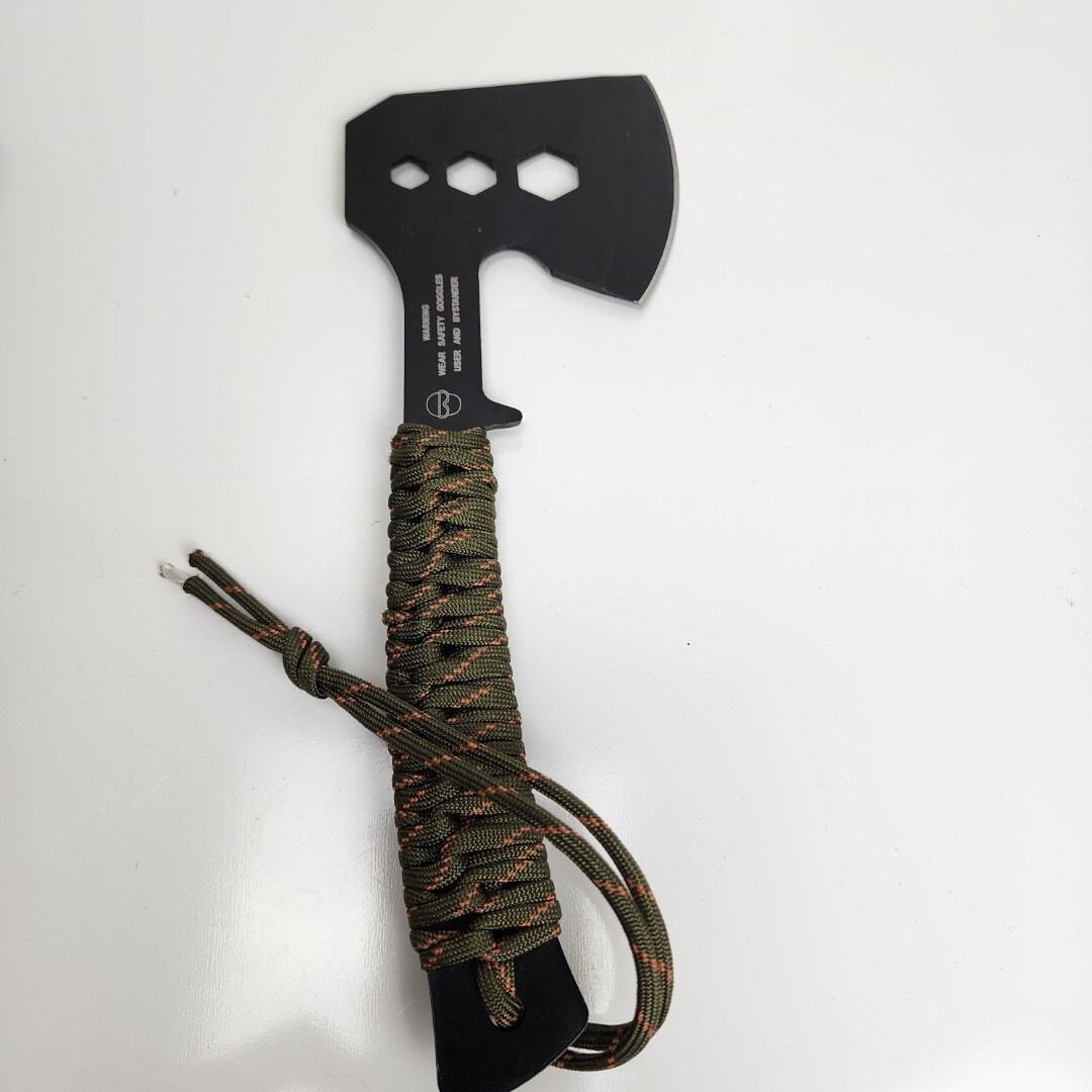 Paracord Hatchet with Fire Starter Package