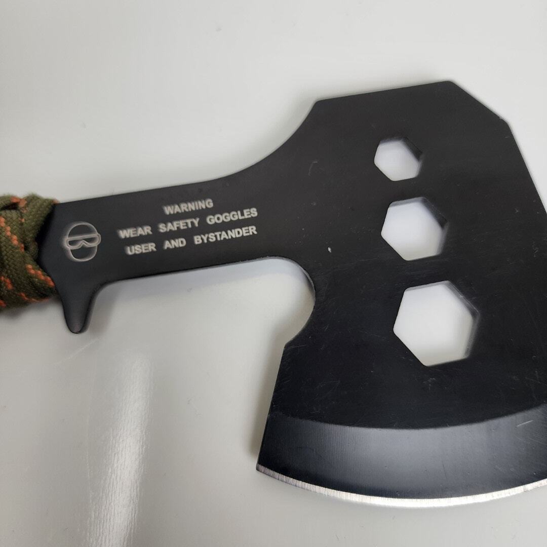 Paracord Hatchet with Fire Starter Package