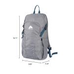 Ozark Trail 14 Liter Medium Hydration Hiking Backpack, Grey
