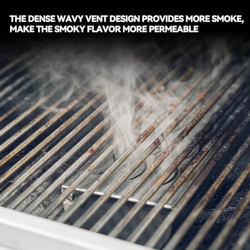 Skyflame Wood Chip Smoker Box: BBQ Meat Smoking