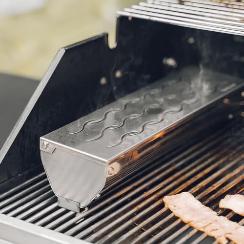 Skyflame Wood Chip Smoker Box: BBQ Meat Smoking