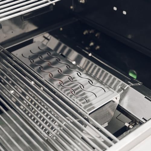 Skyflame Wood Chip Smoker Box: BBQ Meat Smoking