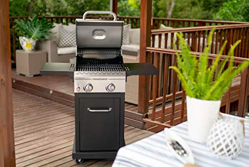 Megamaster 2-Burner Propane Gas Grill - Perfect for Camping & Outdoor Cooking