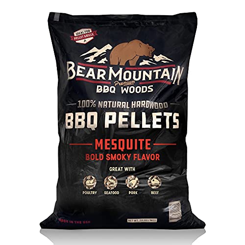 Premium Mesquite Wood Chip Pellets for Grills