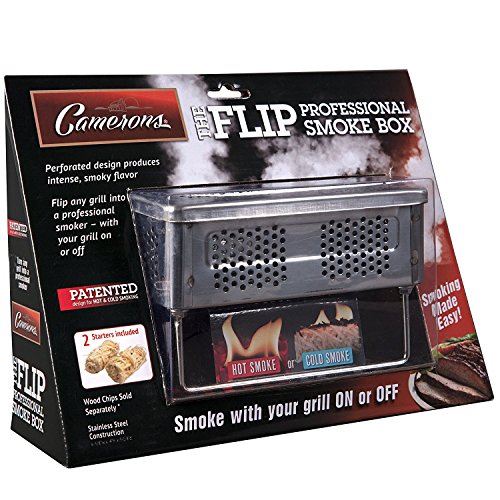 Flip Smoker Box for Gas/Charcoal Grill - BBQ Flavorizer