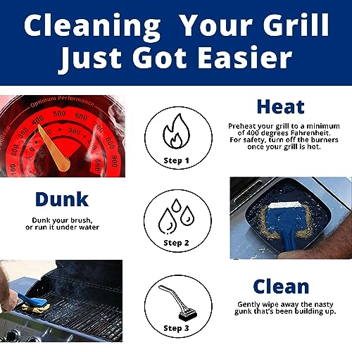 Grill Rescue BBQ Scraper - Safe, Durable, Bristle-Free