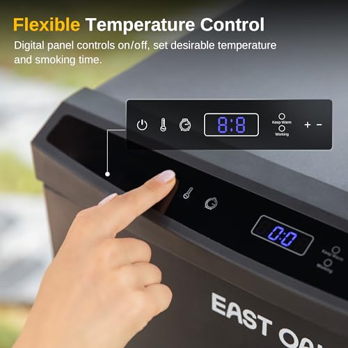 30" Electric Smoker with Wood Chip Loader & Digital Control