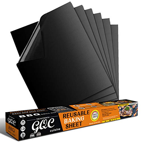 GQC Non-Stick BBQ Grill Cooking Mat