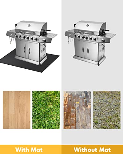 60×42 inch BBQ Under Grill Mat, Fire Resistant