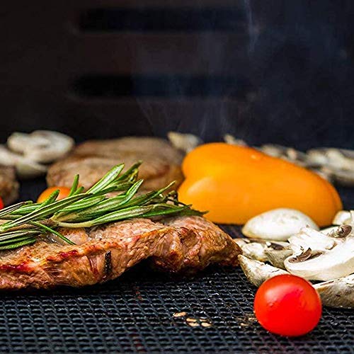 LOOCH BBQ Nonstick Grill Mat Set - 5-Piece, Heavy Duty