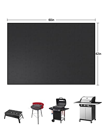 60×42 inch BBQ Under Grill Mat, Fire Resistant