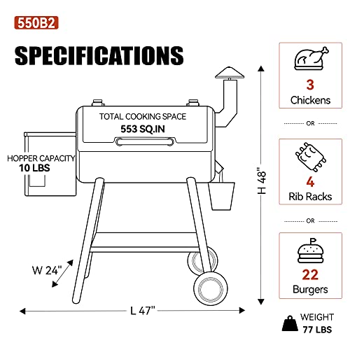 Z GRILLS 8-in-1 BBQ Smoker Grill