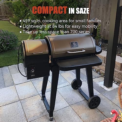 Portable Wood Pellet BBQ Grill with Automatic Temperature Control
