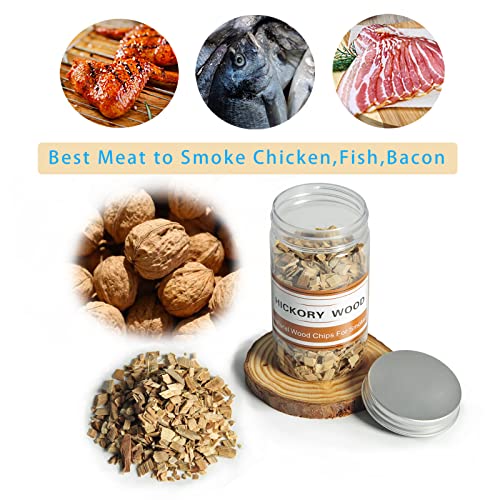 Delicious Variety Pack: Wood Chips for Smoking and Grilling (8oz)