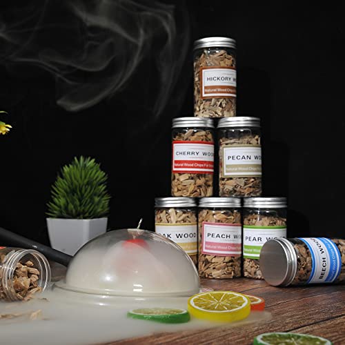 Delicious Variety Pack: Wood Chips for Smoking and Grilling (8oz)