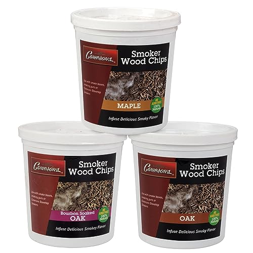 Wood Chips Trio for Smokers and Grills