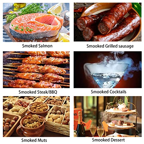 Delicious Variety Pack: Wood Chips for Smoking and Grilling (8oz)