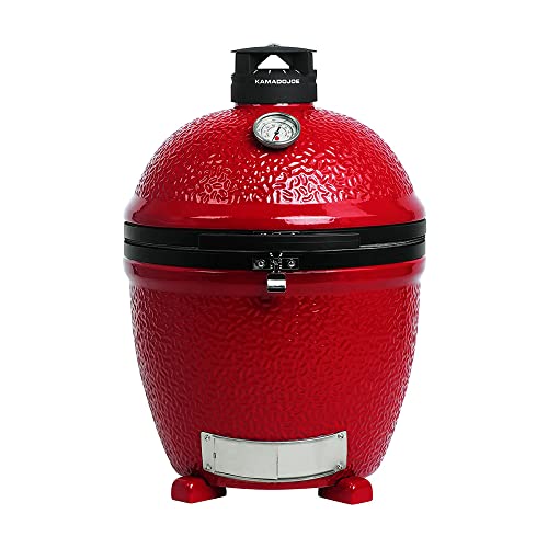 Kamado Joe Classic Joe II 18" Charcoal Grill, Blaze Red