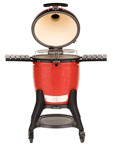 Kamado Joe Classic Joe III 18" Charcoal Grill, Blaze Red