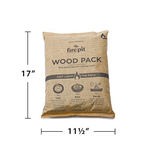 TIKI Brand Wood Packs - 4-Pack, Smokeless Wood Pellets