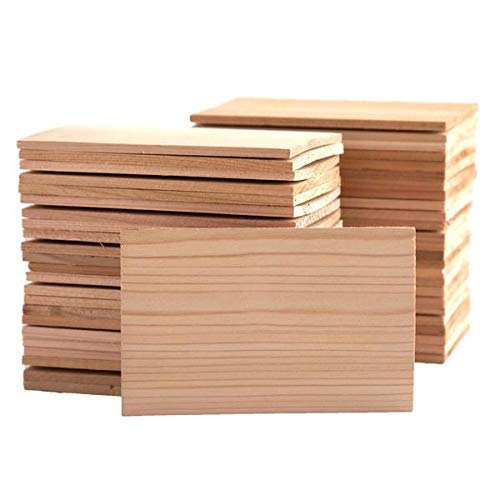 50 Pack Cedar Grilling Planks - Ideal for Restaurants