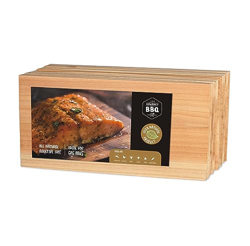 12 PK Cedar Planks: Enhance Flavor for Grilling