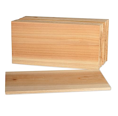 12 PK Cedar Planks: Enhance Flavor for Grilling