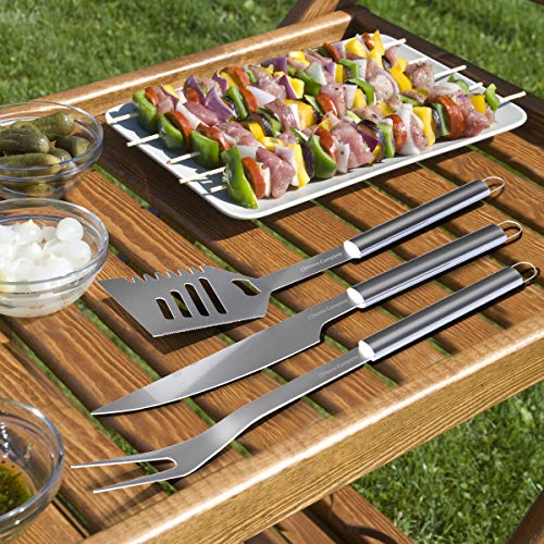 HC-1005 Barbecue Set: Grill Utensils with Storage Case