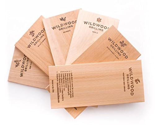 Wildwood Grilling - 6pc 5x11" Grilling Plank Variety