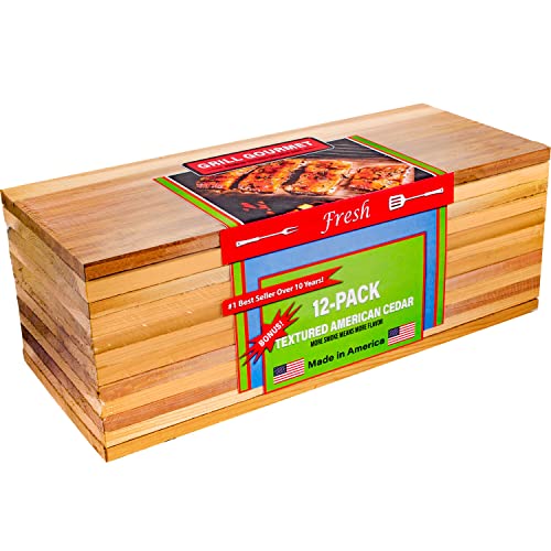 12 Pack Cedar Grilling Planks