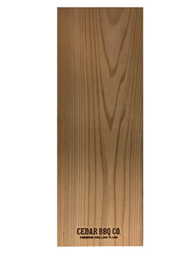 2 Piece Cedar Grilling Planks - Enhance BBQ Flavor