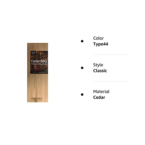 2 Piece Cedar Grilling Planks - Enhance BBQ Flavor