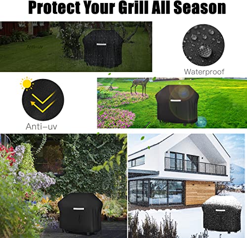 30" Waterproof Grill Cover for Weber Brinkman Char-Broil