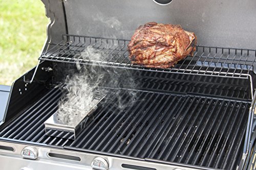 Stainless Steel Char-Broil Smoker Box - Silver