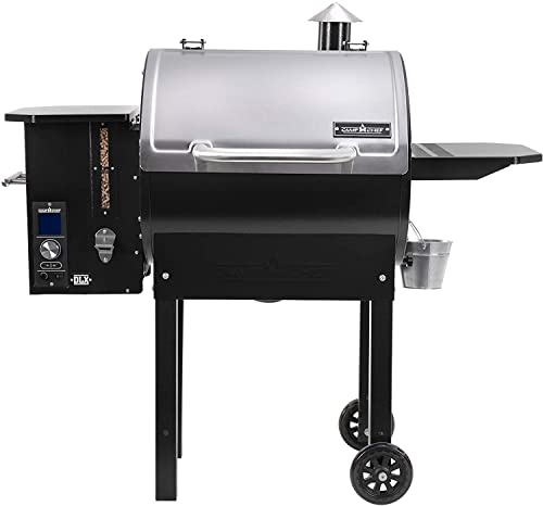 Stainless Steel Camp Chef SmokePro DLX Pellet Grill
