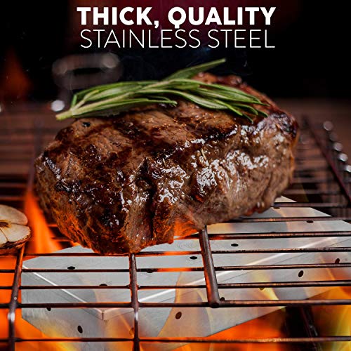 Kaluns Stainless Steel Smoker Box - Wood Chip Grill Accessory