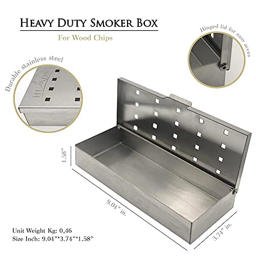 HUMOS Smoker Box: Enhance BBQ with Wood Chip Smoker