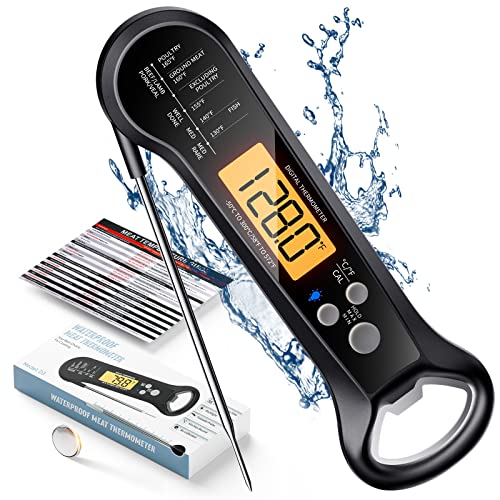 Digital Meat Thermometer for Grilling and Cooking