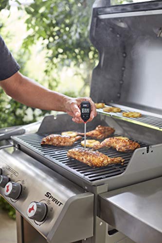 Weber Instant Read Meat Thermometer, Black/Silver