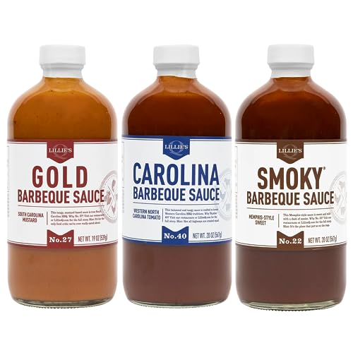Lillie's Q Gourmet BBQ Sauce Set | 3-Pack