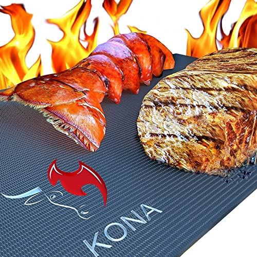Kona Non-Stick Grill Mats - 600°F Heavy Duty